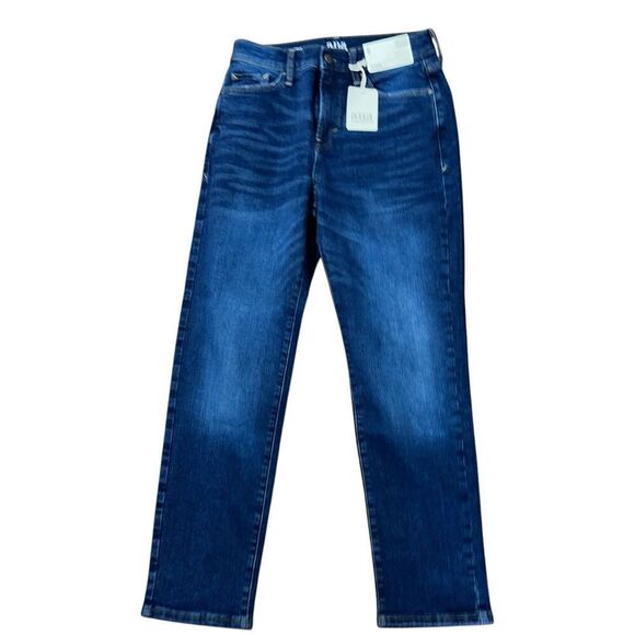 New with tags size 6 dark wash A.n.a. A New Approach Jeans  jeans High Waist str - Picture 1 of 7